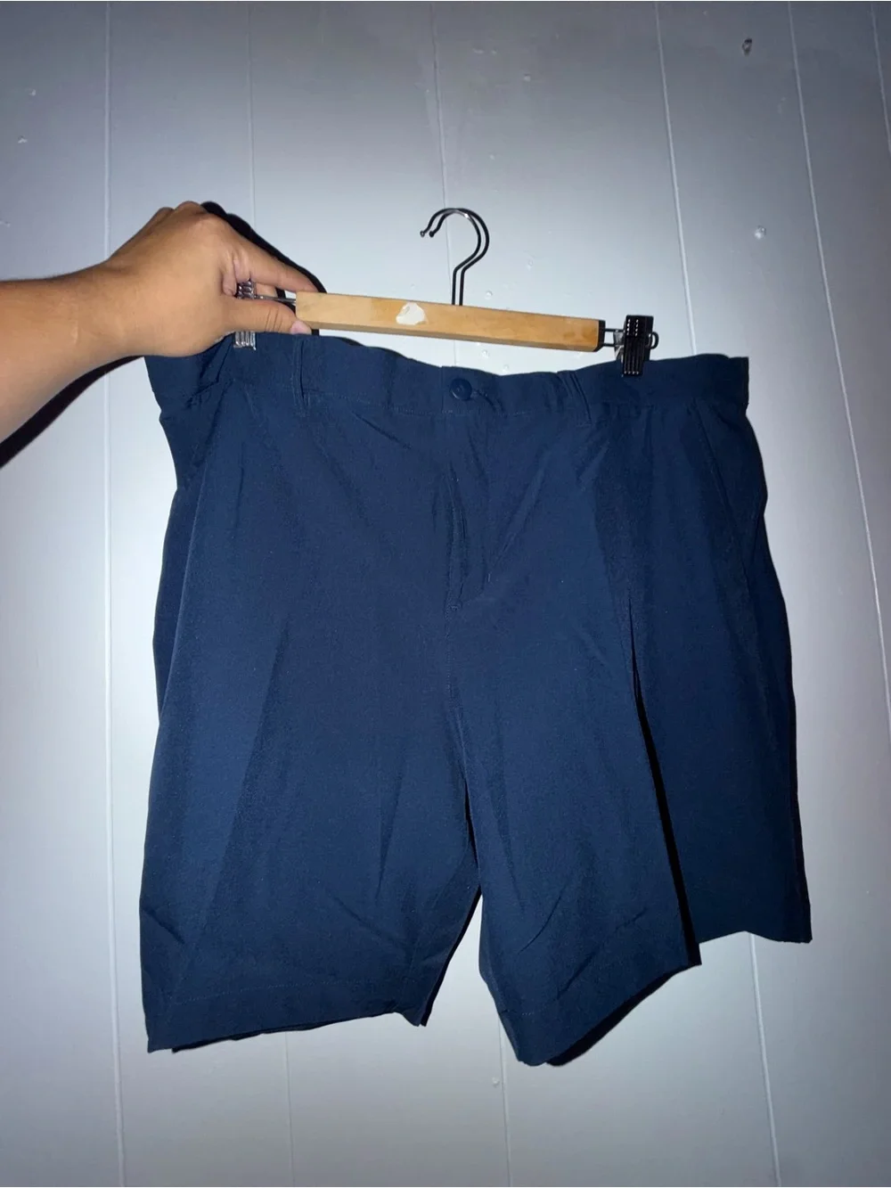 adidas Golf Men's Athletic Shorts Navy Blue Size 38”